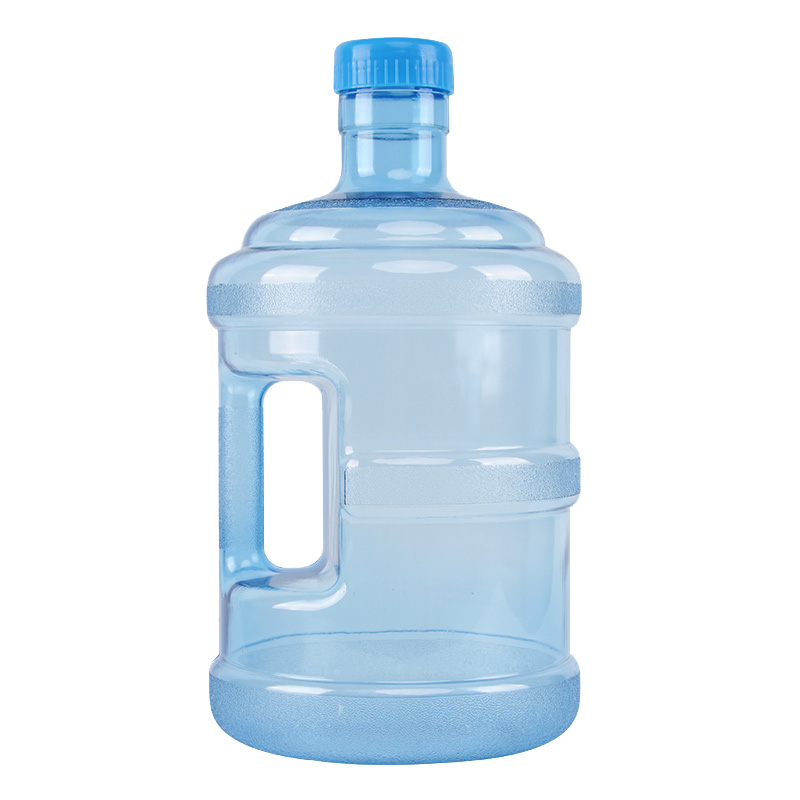 拜杰纯净水桶 食品级PC桶装水水桶 矿泉水桶饮水机茶台吧机水桶手提 5L