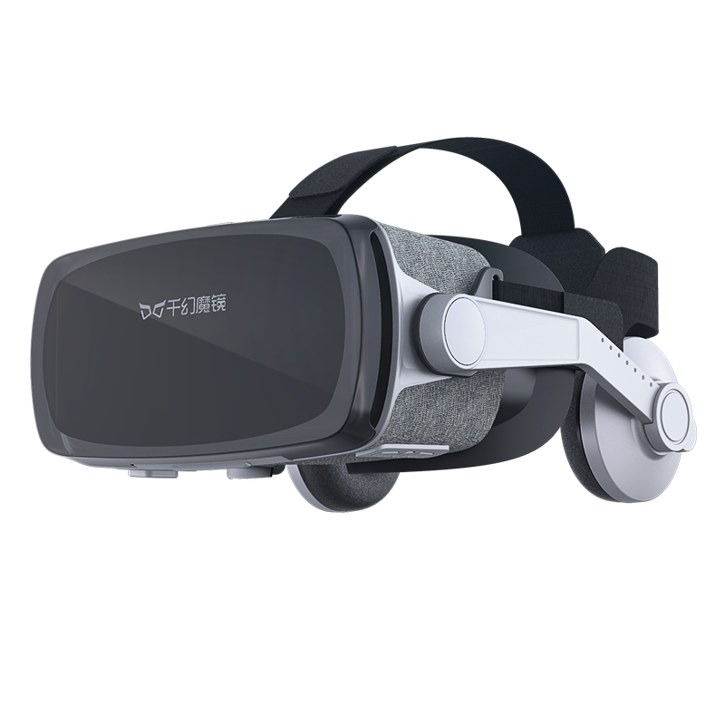 千幻魔镜 VR 9代vr眼镜3D智能虚拟现实ar眼镜家庭影院游戏 蓝光镜片+VR资源+遥控器 适用于4.7-6.7英寸手机屏幕