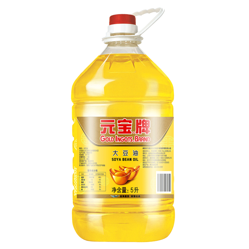 元宝大豆油怎么样 五升的大豆油,非常不错,大牌子._什么值得买