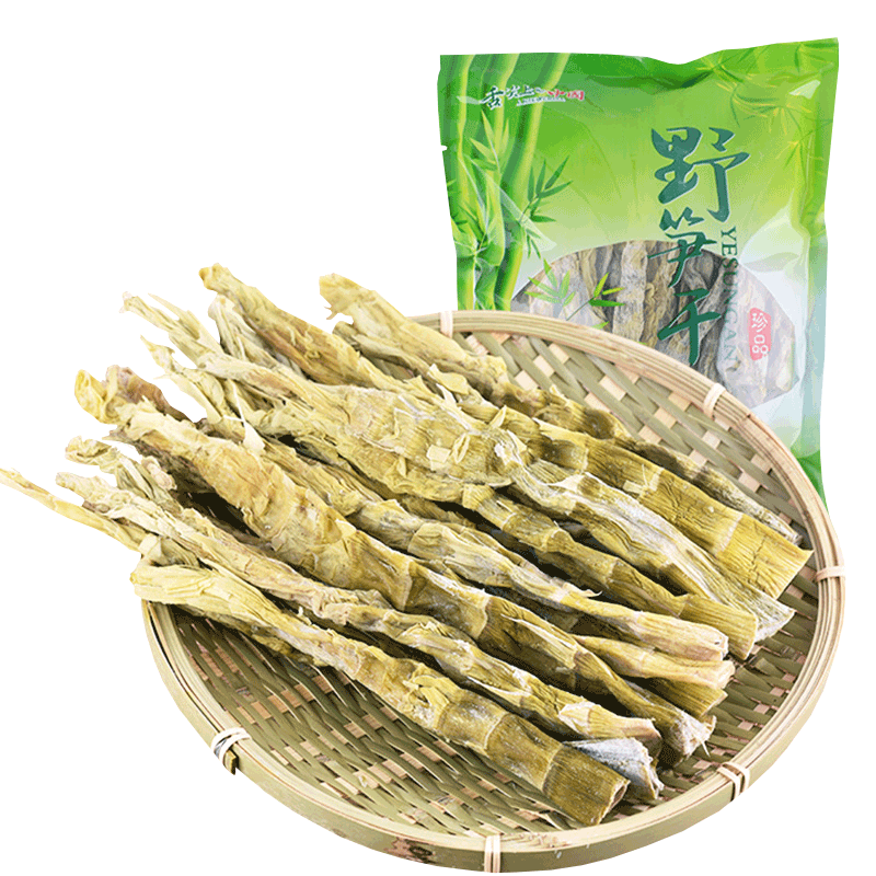 木之馨新货竹笋干干货2025农家自制安徽特产野干笋扁尖春笋尖500g嫩笋