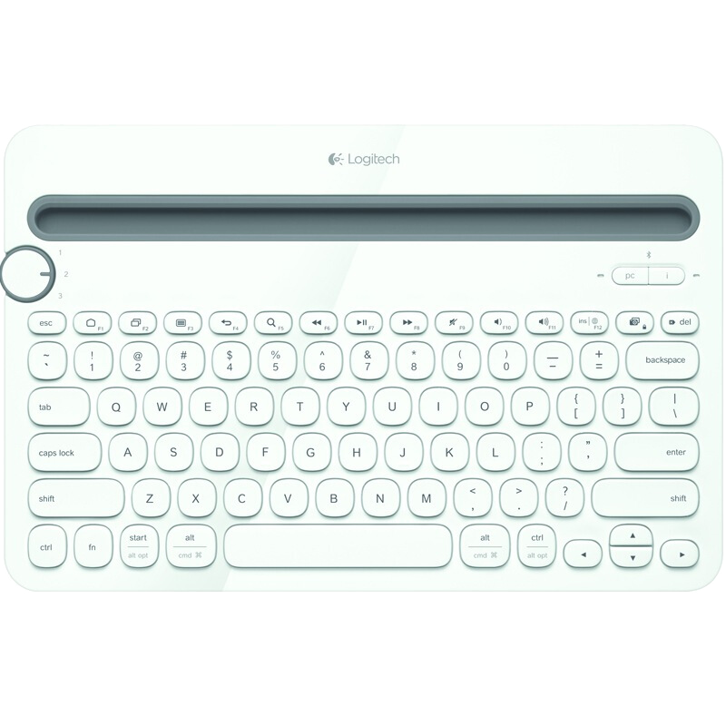 PLUS会员：logitech 罗技 K480 蓝牙无线薄膜键盘 79键101元包邮