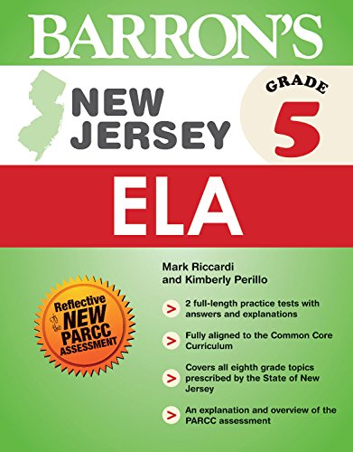 Barron's New Jersey Grade 5 Ela/Literacy