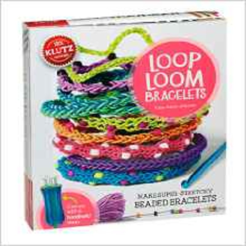 英语原版 LOOP LOOM BRACELETS 儿童图书 手工书