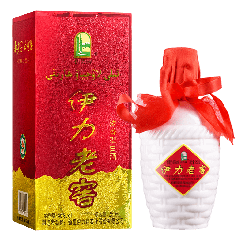 伊力特250ml浓香型白酒价格走势图:口感醇厚,礼品佳选