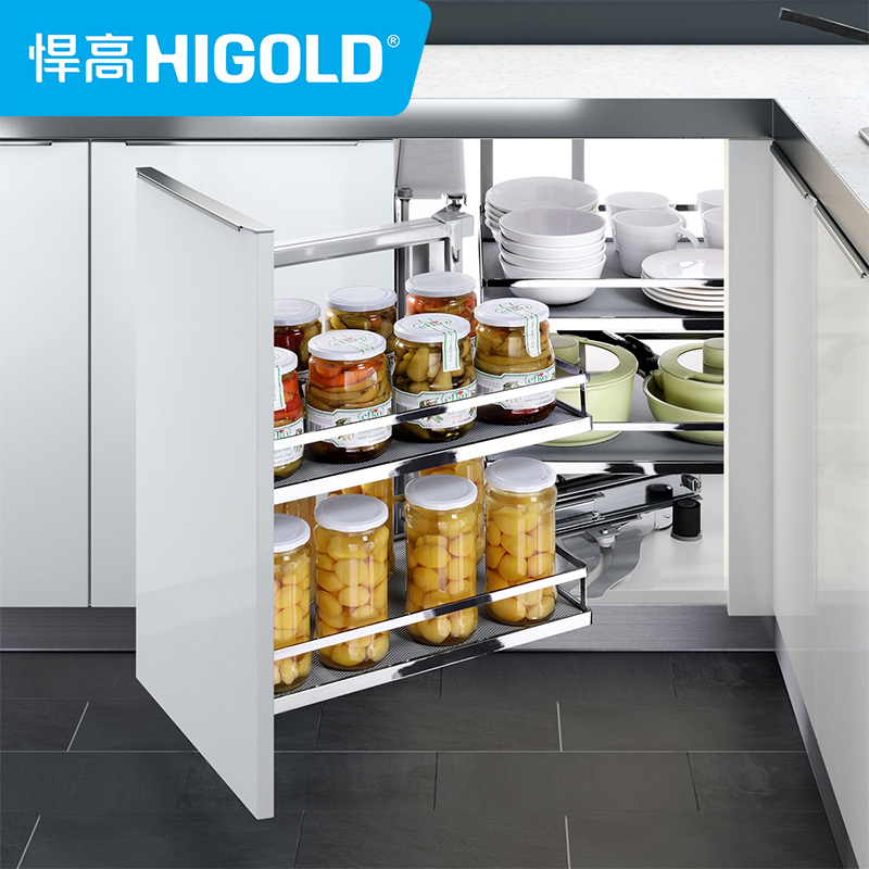 悍高转角拉篮橱柜