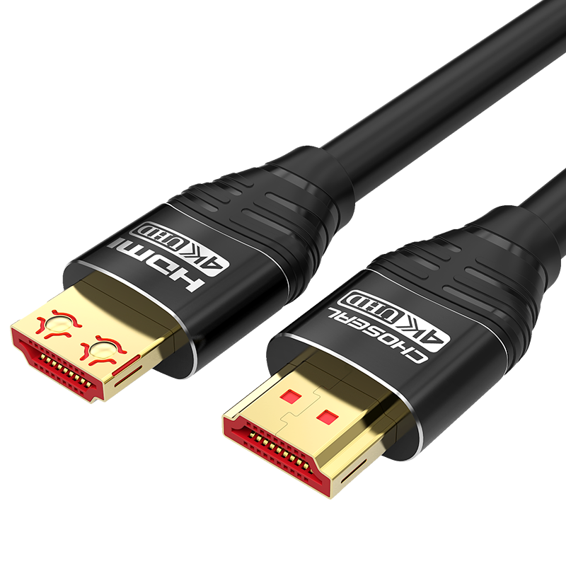 CHOSEAL 秋叶原 DH550AT8 HDMI2.0 视频线缆 8m 黑色