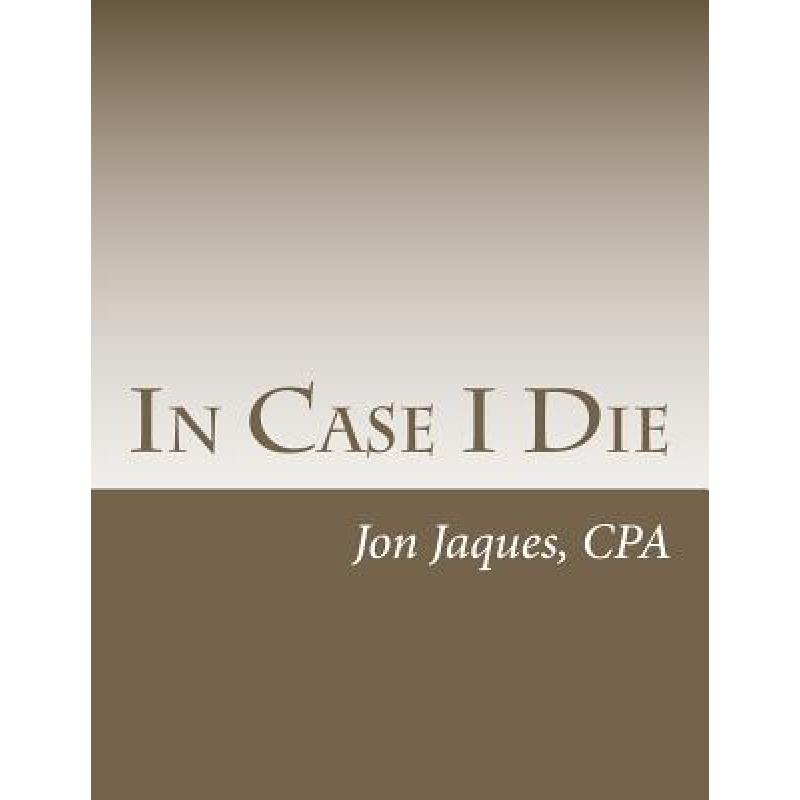 预订 In Case I Die