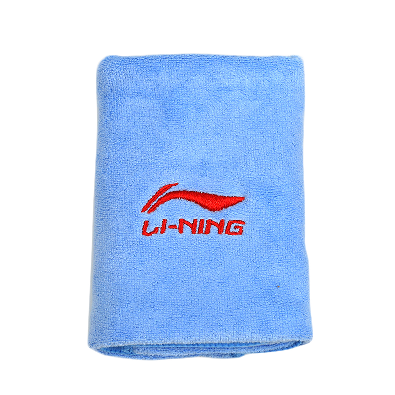 LI-NING 李宁 运动毛巾 LSJK766-1 蓝色 30*60cm
