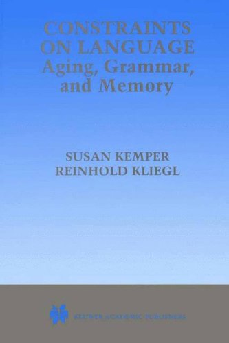 【预订】constraints on language: aging, grammar