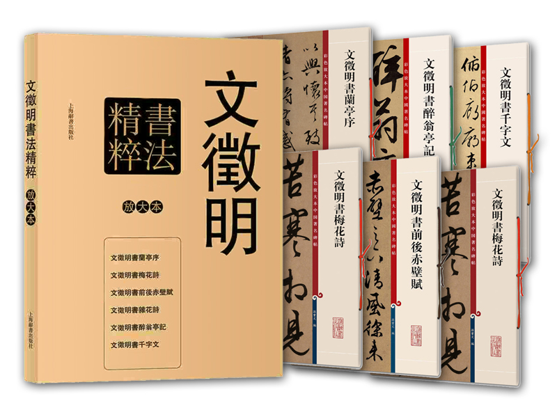 彩色放大本特辑：文徵明书法精粹放大本
