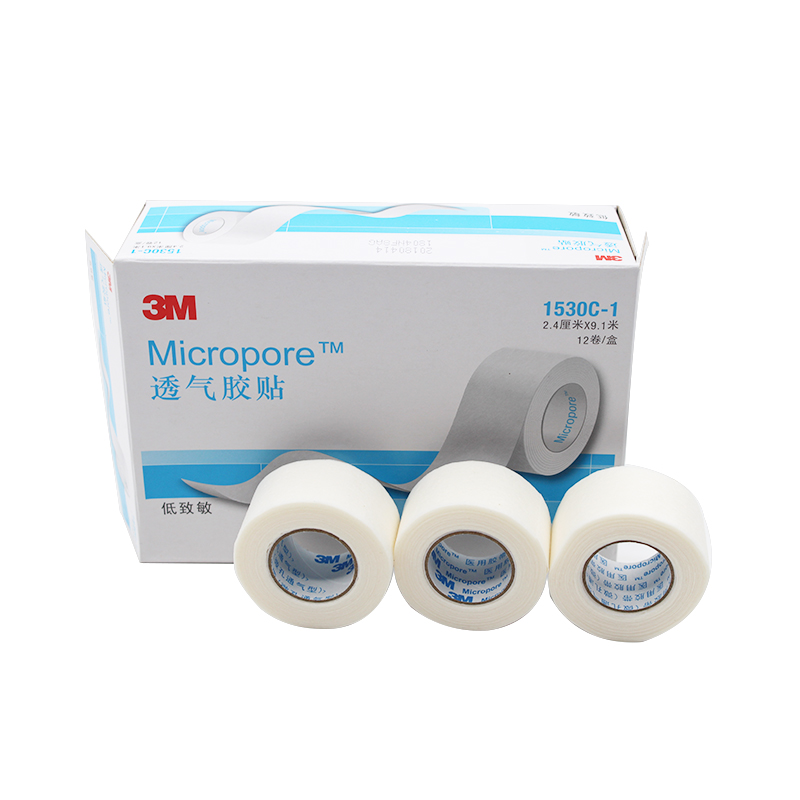 3m 1530c纸胶带胶布透气胶带 1530c-1/2.4cm*9.1m 一卷