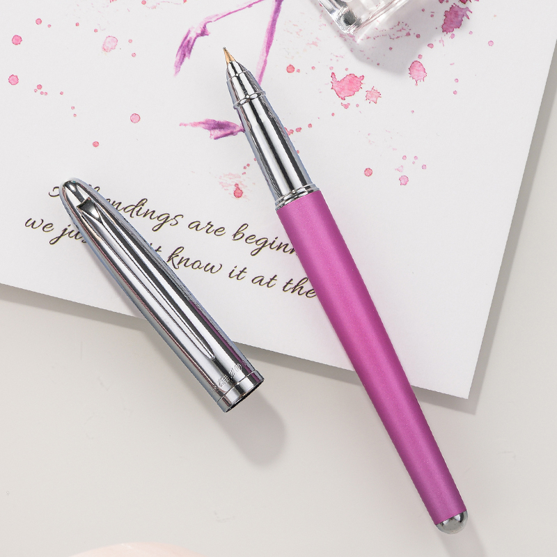 �������������С�Ӣ�ۣ�HERO���ֱ�100��Ů��10K�����ֱʽ��ǩ�ֱʰ칫��Ʒīˮ�� ÷��ɫ