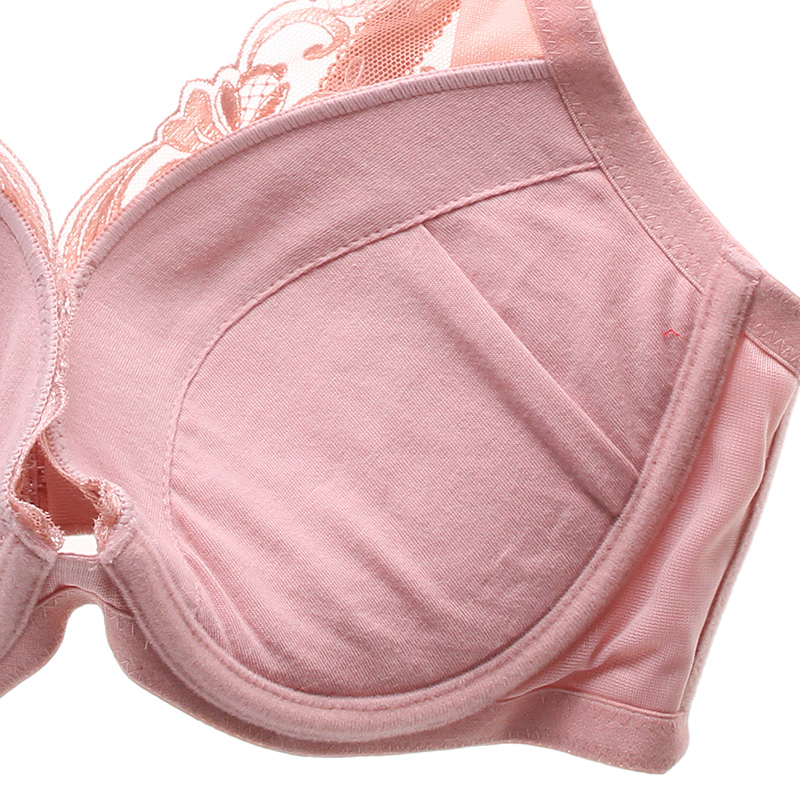 爱慕文胸内衣女士花样年华聚拢调整型美背文胸3/4中厚模杯u型棉质杯里