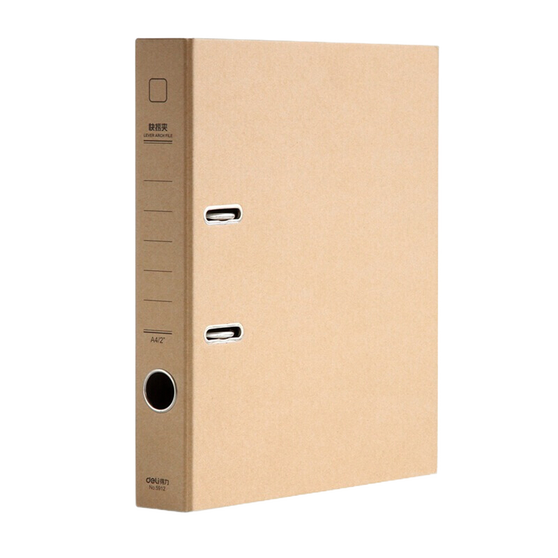 ������deli��ţƤֽŷʽ���׿��ͼ�A4�Ӻ��ҳ���ļ���׼������ļ���˫�׼Ӻ��ͬ��ҳ�����п��̼� 55mm����/2Ӣ��ţƤֽ���ͼ� 5912 14.9Ԫ