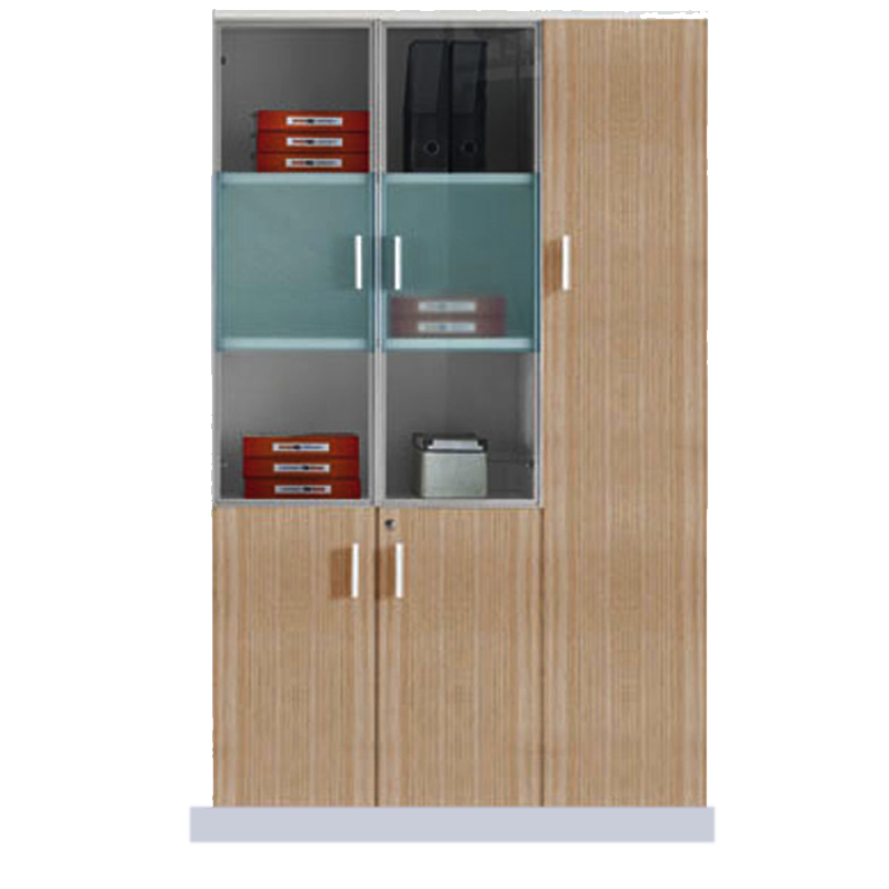 (YOUE.OF)上海办公家具 板式文件柜 资料柜档案书柜财务储物柜 高柜落地柜更衣柜 2门(800mm*400mm*2000H)
