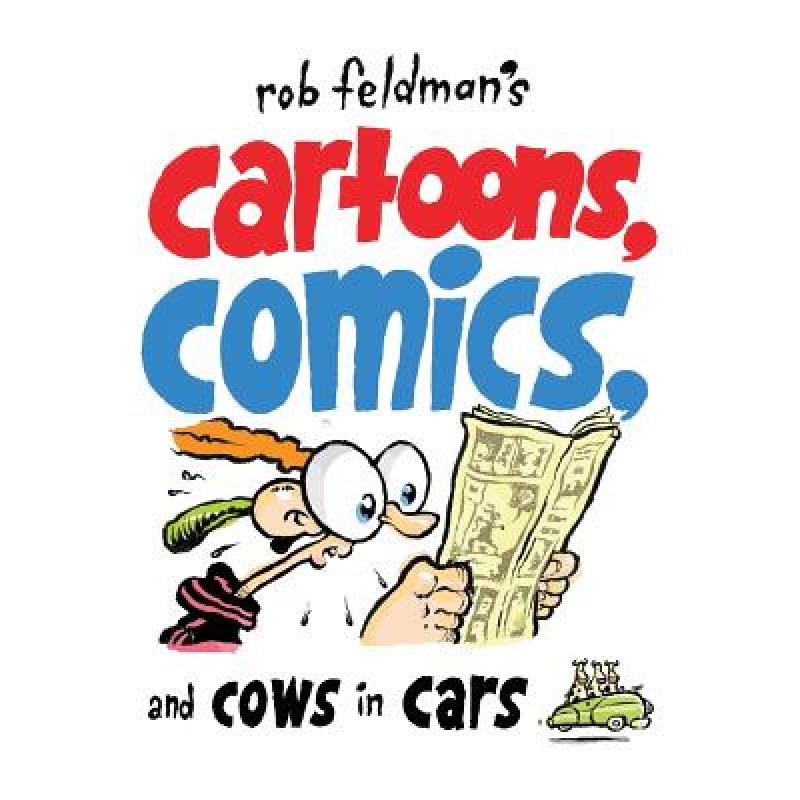 预订 rob feldmans cartoons, comics and cows in cars