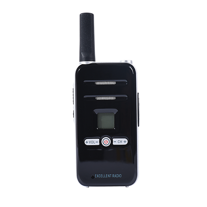 武瑞（wurui） 对讲机迷你型小型儿童对讲器对机讲机户外大功率工业民用手台酒店饭店用无线专业手台 Q7黑色