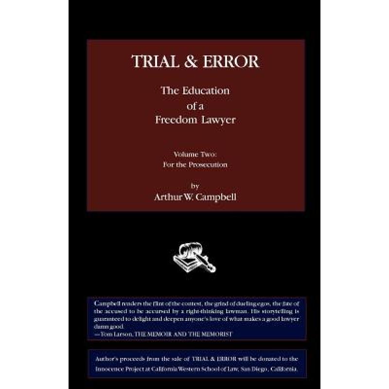 预订 trial error the education of a freedom la.