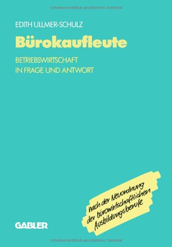 【预订】burokaufleute: betriebswirtschaft in