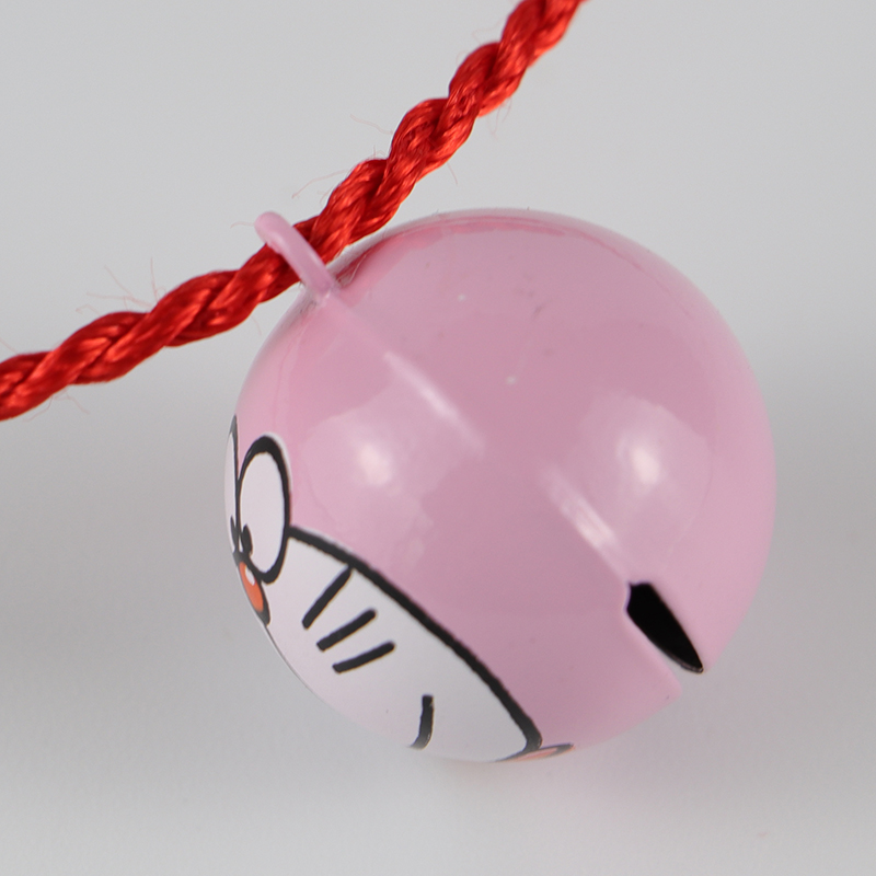 哈宝哈贝 猫咪卡通铃铛项圈可爱造型狗狗烤漆铃铛大号小狗泰迪饰品