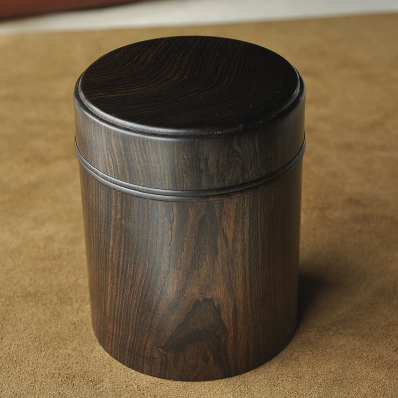 木子堂烟盒超大50支装烟桶茶桶乌木整木掏空大烟盒大支普通粗烟用烟具