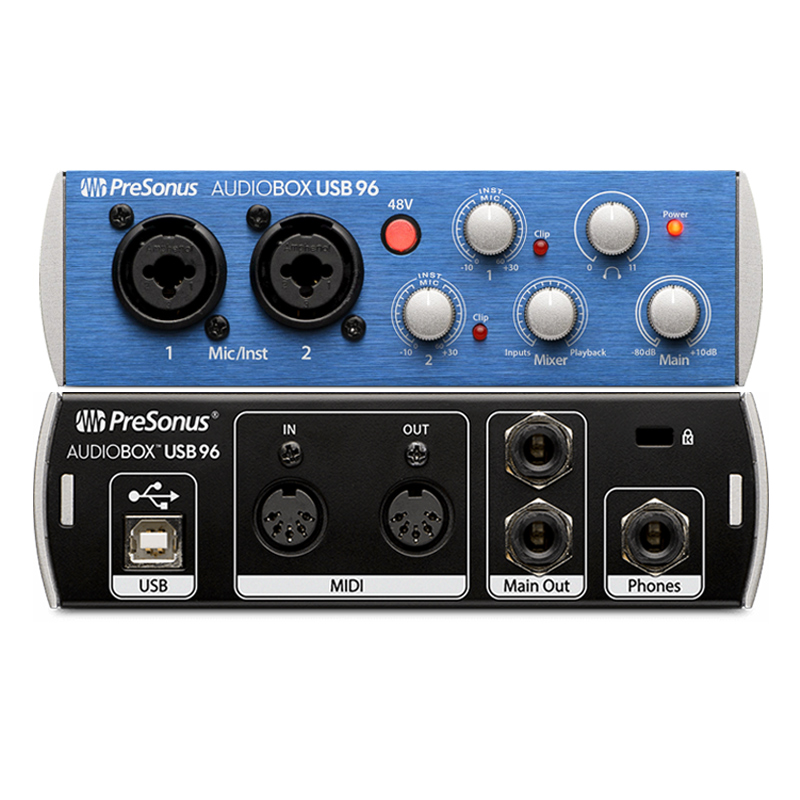 PRESONUS Presonus AudioBox USB96 专业录音便携音频接口声卡 USB 96