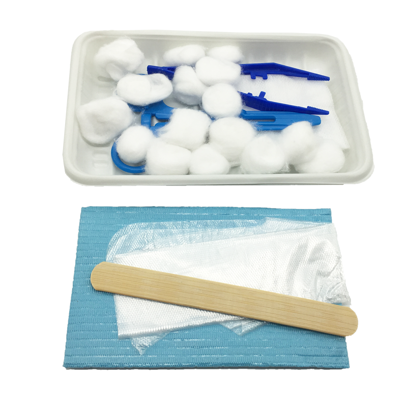 晓宇医用一次性使用口腔护理包口腔护理工具牙科口腔检查器械护理型 20包包邮