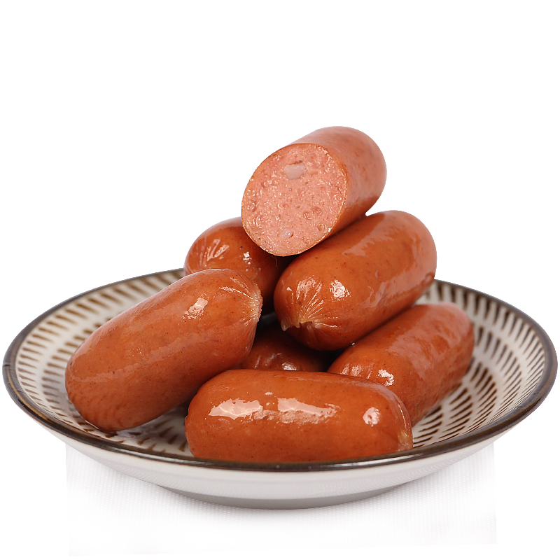 雄丰脆骨一口肠包装火锅关东煮食材冷冻品零食批发小烤肠 2500g