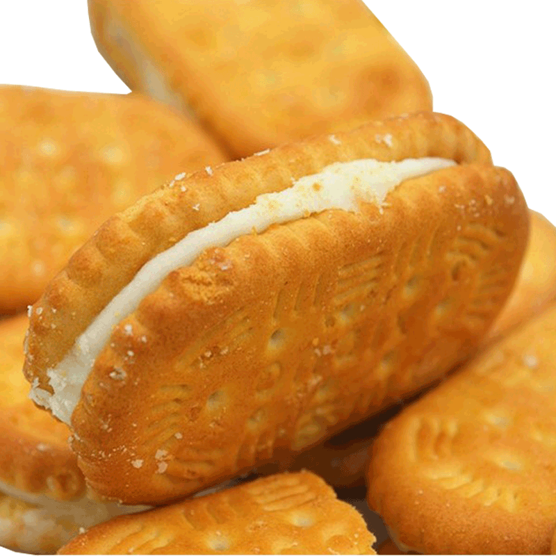 怡派四川特产老式奶油夹心饼干8090后童年传统怀旧食品休闲零食品400g