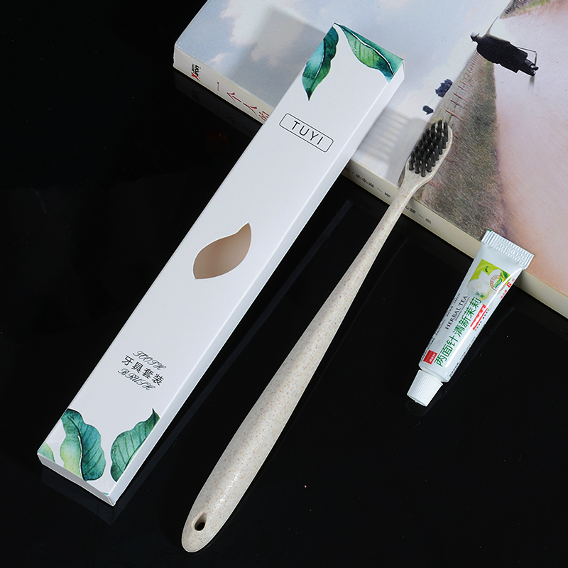 洗漱用品套装成人软毛牙刷牙膏宾馆二合一牙具民宿家用 10套牙具套装