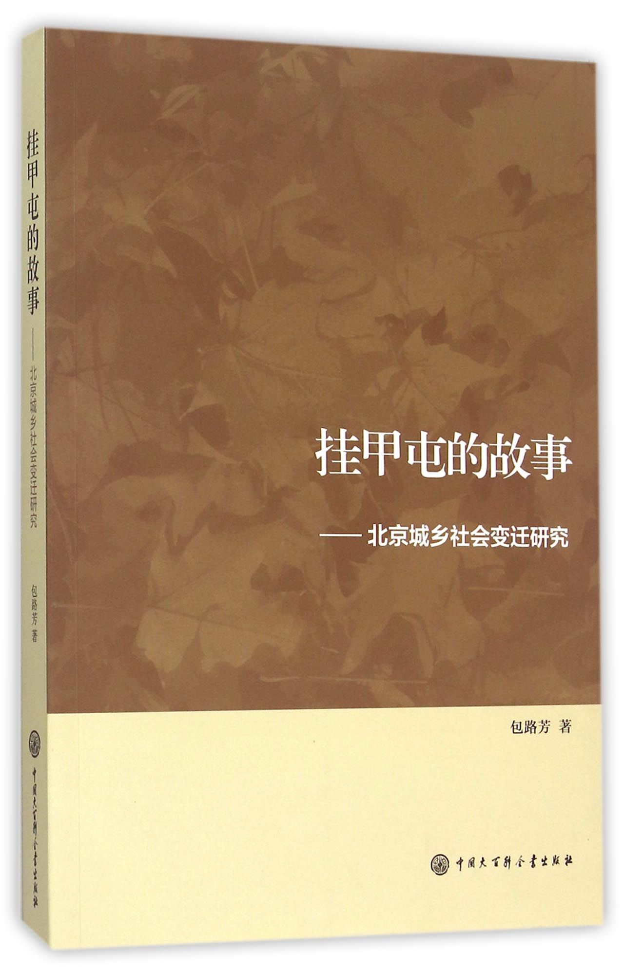 挂甲屯的故事--北京城乡社会变迁研究