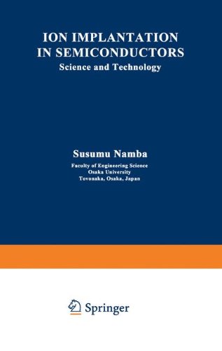 【预订】ion implantation in semiconductors
