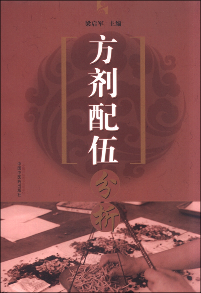 方剂配伍分析 梁启军 主编 中国中医药出版社 方剂学书籍