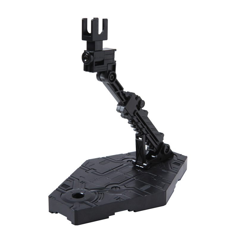 万代高达拼插拼装支架 hg rg 1/144 动作展示支架 地台 rg/hg通用黑色