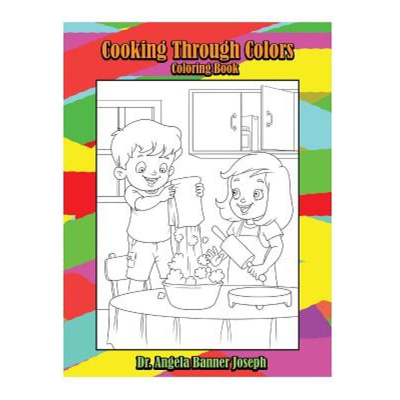 预订 Cooking Through Colors Coloring Book