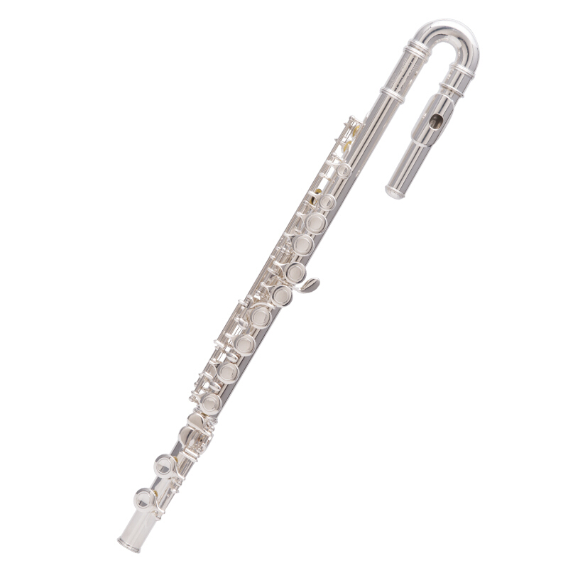 FLOFAIR 16闭孔白铜镀银C调长笛儿童成人通用加U型管西洋吹奏管弦乐器FL-416入门考级初学 FL-416