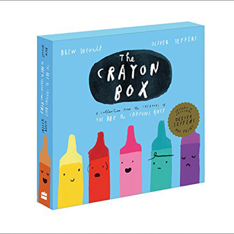the crayon box (2 hbs and a print in a box)