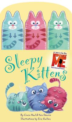 英文原版Sleepy Kittens三只小睡猫 卑鄙的我2纸板书