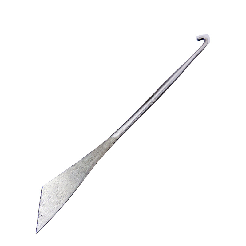 智牧人兽用阉猪刀 桃形斜口柳叶阉母猪刀具阉割刀养猪用品设备 斜口刀