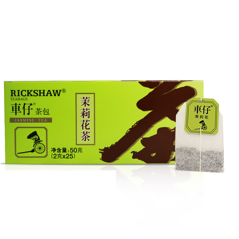 lipton 立顿 车仔茶包 茉莉花茶 50g
