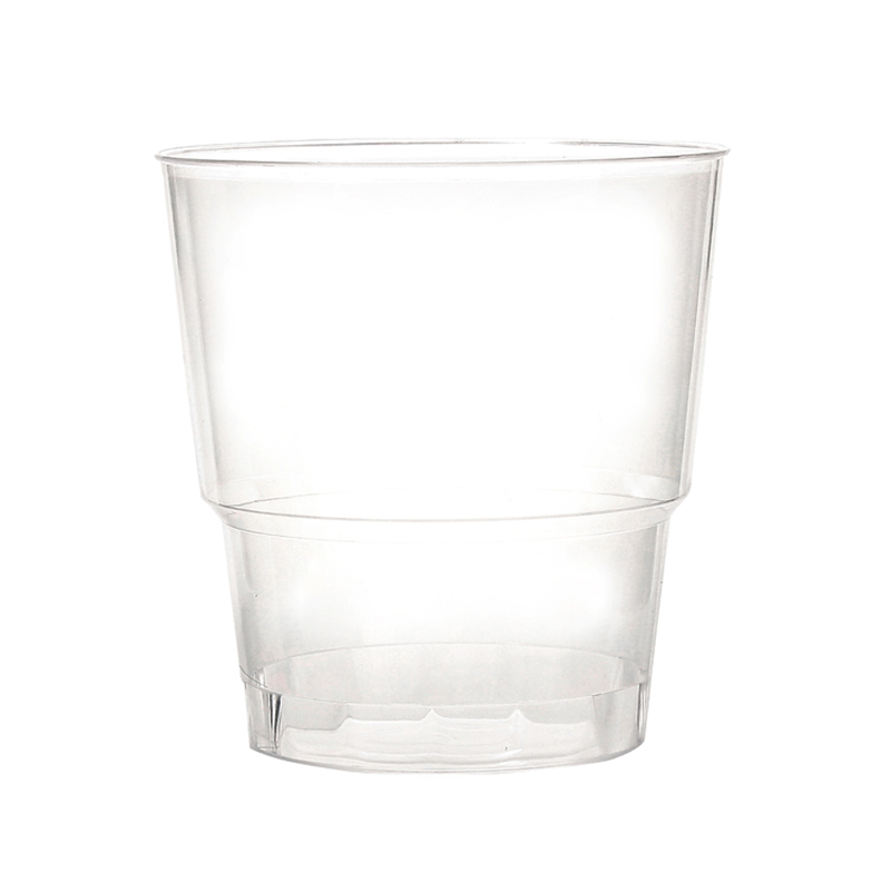 喇叭花200ml航空杯招待杯透明水杯加厚硬质400只批量可定制