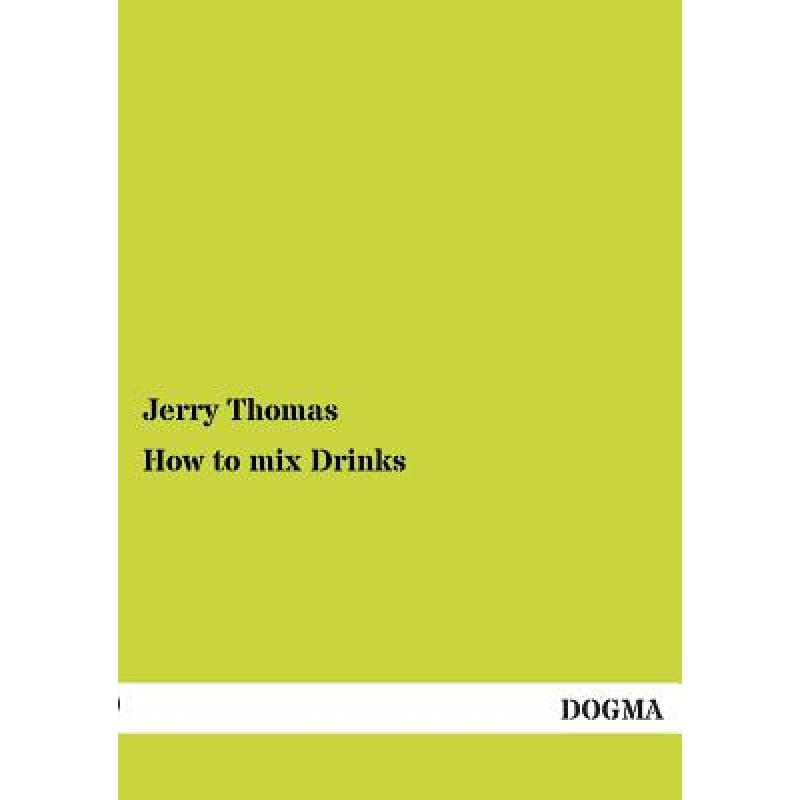 预订 How to Mix Drinks