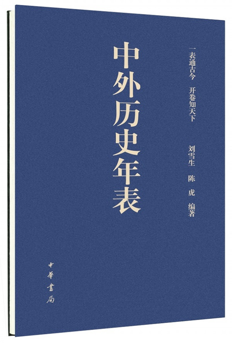 中外历史年表（经折装）