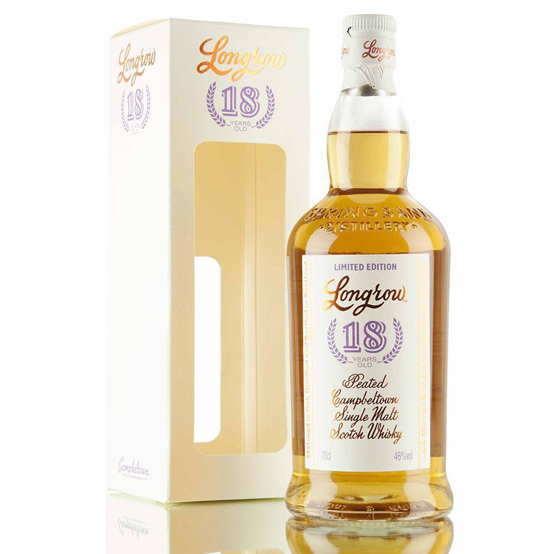 朗格罗（Longrow）洋酒 18年 苏格兰威士忌 单一麦芽 700ml