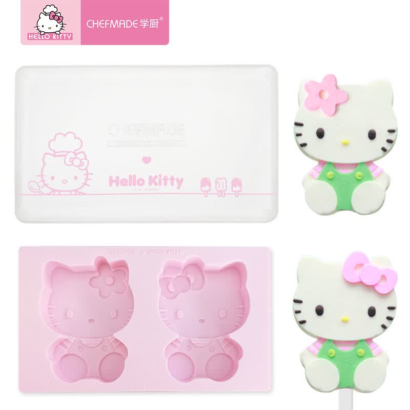 学厨 雪糕模具 硅胶冰棍模具 家用自制冰棒KT模具 【正版授权】KT7048-雪糕模
