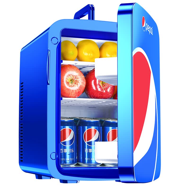 百事(pepsi)车载冰箱 18l车家两用迷你小冰箱小型家用学生宿舍办公室