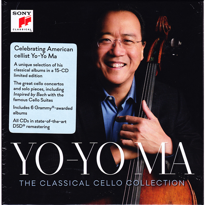 马友友 古典大提琴音乐专辑合集 15cd 进口cd唱片