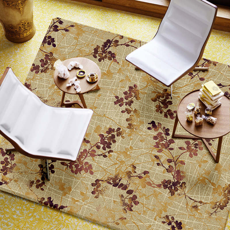 海马地毯 新西兰羊毛手工地毯  客厅茶几卧室书房定制地毯hm-1056