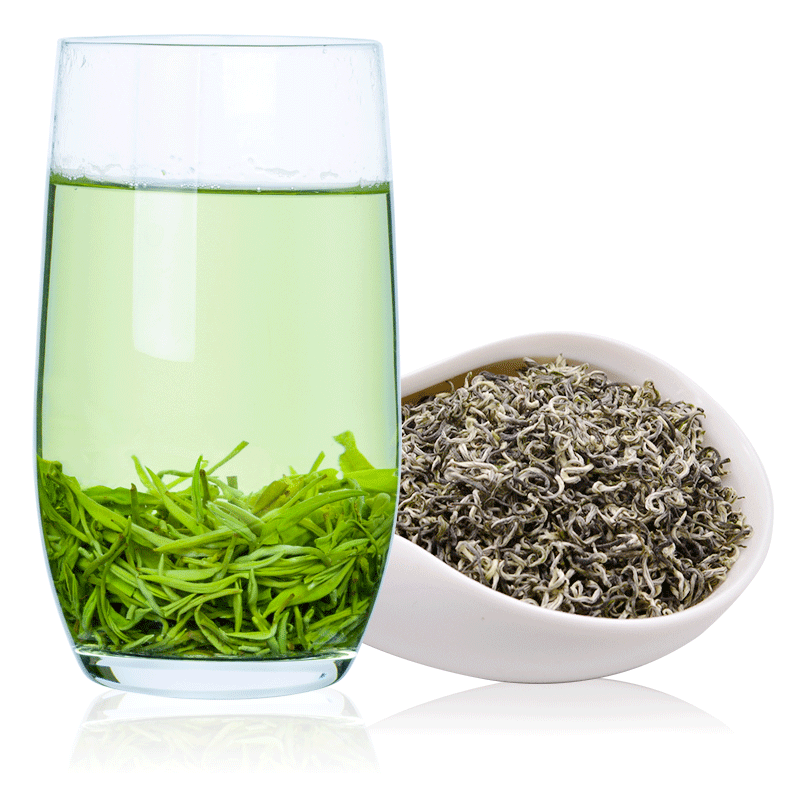 波远飘雪新茶2023绿茶云雾高山毛峰茶250g罐装