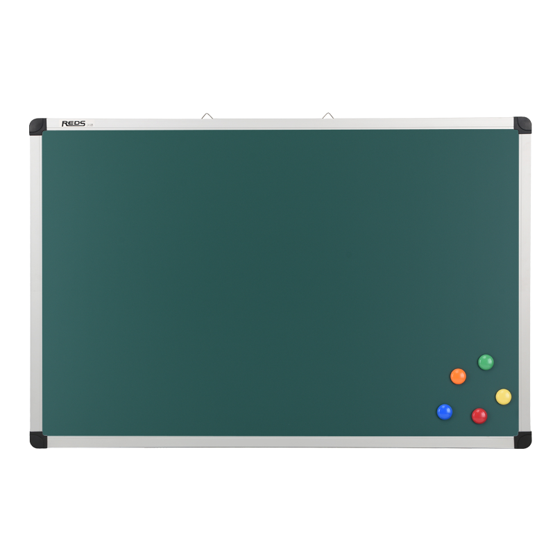 REDS 磁性大白板写字板挂式办公会议学校家用教室黑板墙 120*200单面绿板
